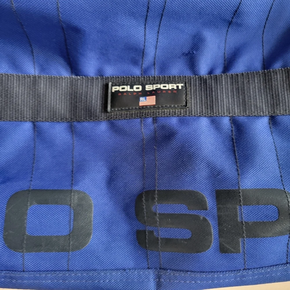 Vintage Polo Sport Ralph Lauren Duffle Bag‎ Fitness Gym Travel Overnight Bags